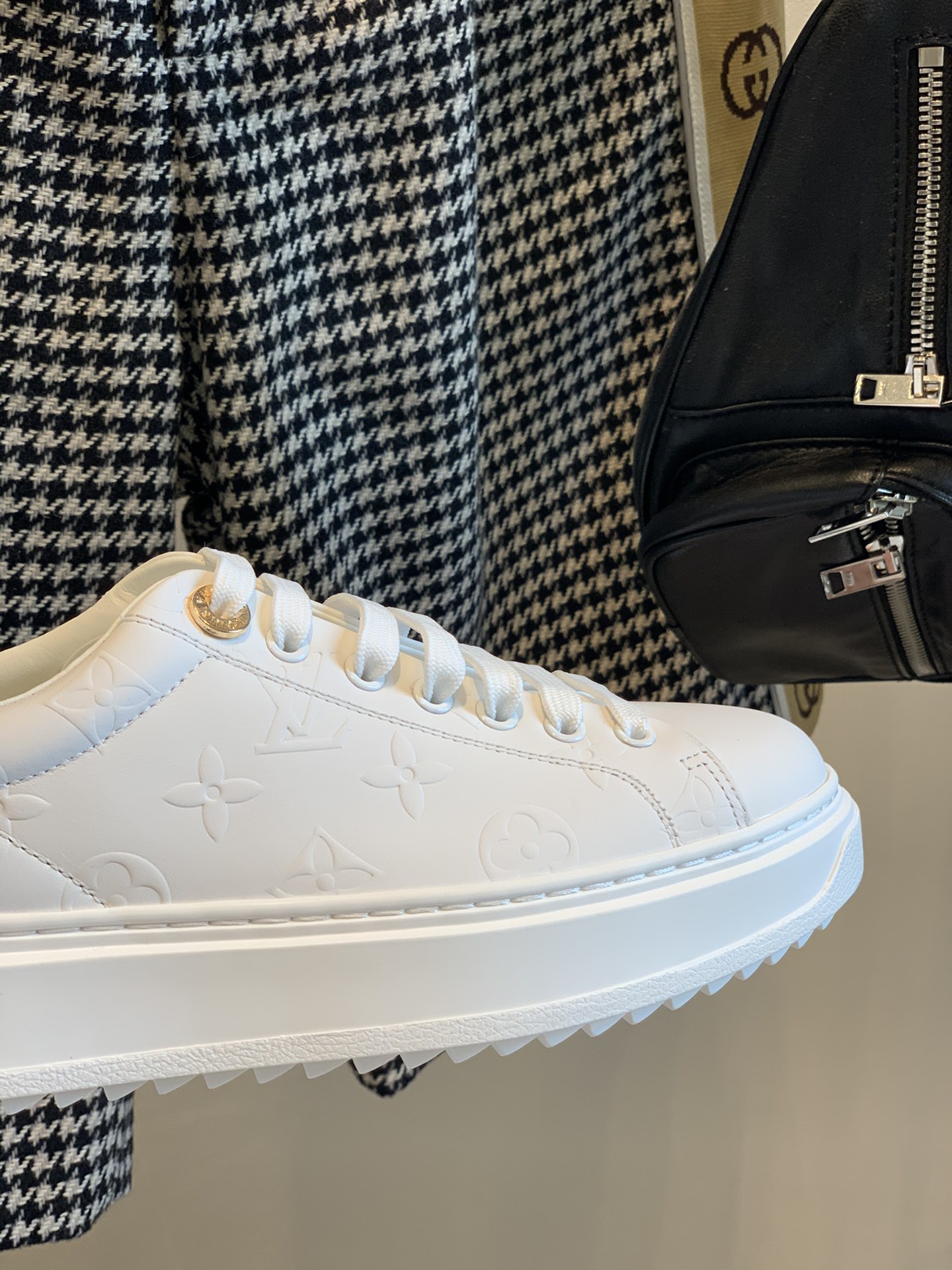 Louis Vuitton Time Out Sneaker In White